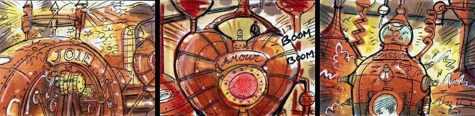 Chocolats Cailler - storyboard Gilles Cornu 6/9