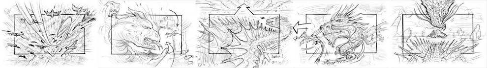 Dragon Ride - Vulcania - rough Gilles Cornu