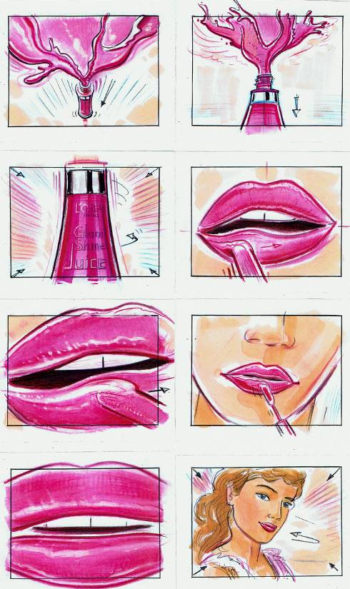 L'OREAL Glam Shine Juice - rough Gilles Cornu